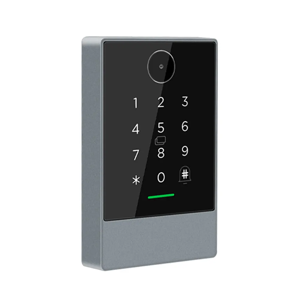 2023 New in TTlock & TTHotel App Access Control Keypad 13.56Mhz QR Code Scanner Qrcode Reader Waterproof Work with Alexa Google