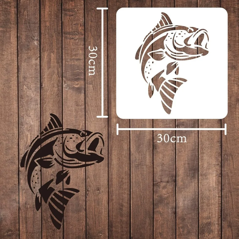 Fish Stencil Template 12