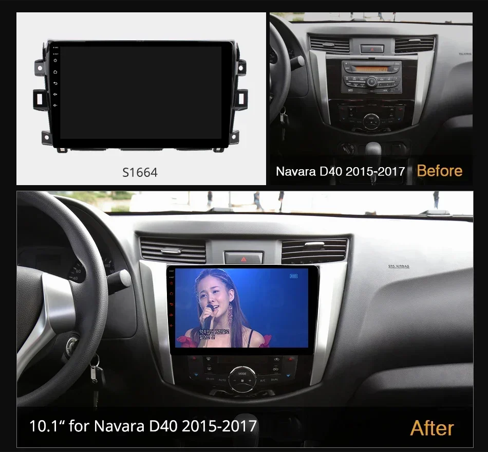 Ownice K6+ 2K for Navara D40 2015 - 2017 Car Radio Multimedia Video Player Navigation Stereo GPS Android 12 No 2din 2 Din DVD