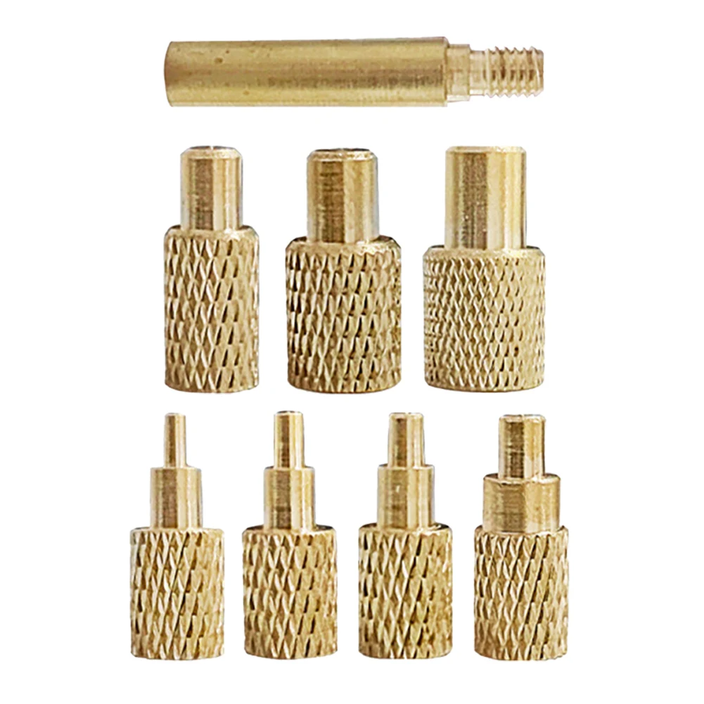 Embedding Brass As Shown Skewing Internal Thread Head Metal Insert Nut Insertion Quick Embedding Thermal Conductivity