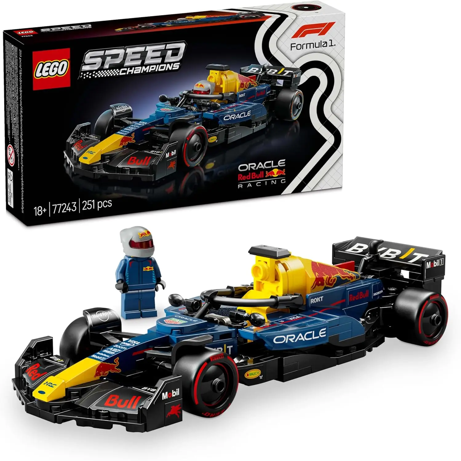 LEGO Speed Champions Auto Corsa F1 Oracle Red Bull Racing - 77243