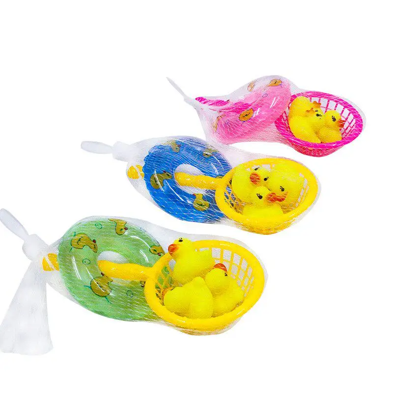 Bath Toy Bathroom Baby Toy Rubber Duck Animal Call Beach Swim Toy for Children Float Animal Yellow Duck Ducks Kawaii Cute Water