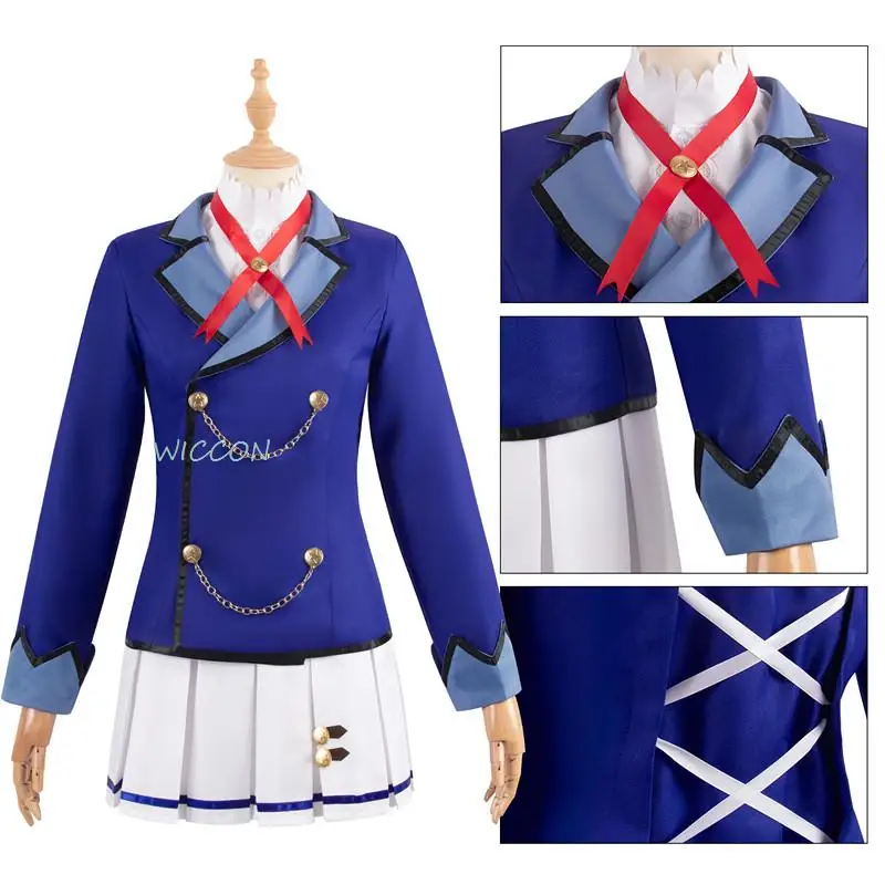 Hoshimiya Ichigo Cosplay Aikatsu Cosplay Costume Anime Halloween Party Clothes Coat Shirt Skirt Bow Set XS-3XL