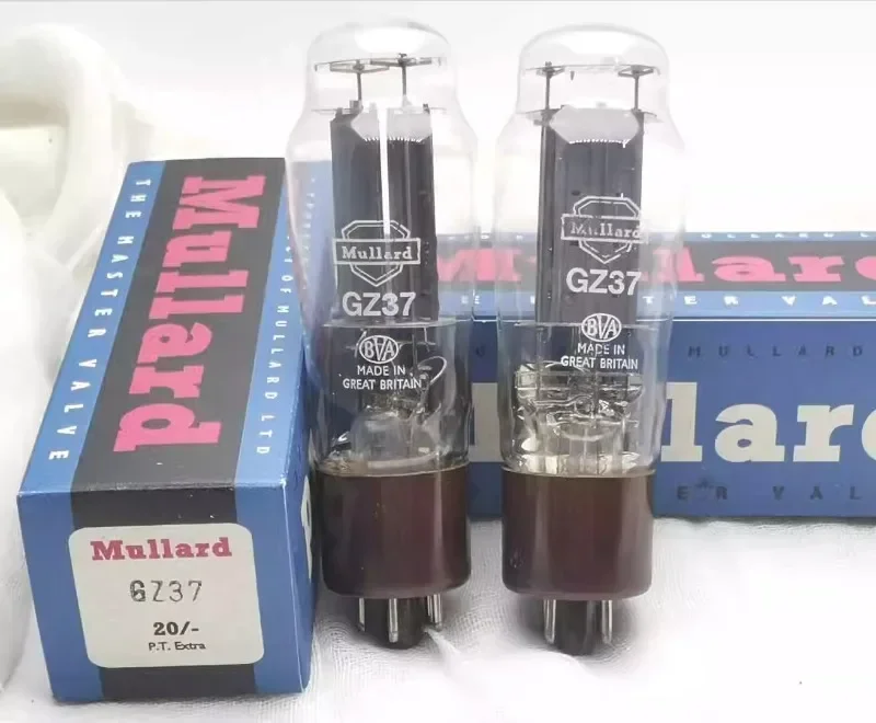 Brand new 1950s square ring shield GZ37/GZ34/5AR4/274B/5U4G/5Z3P electronic tube   1PCS