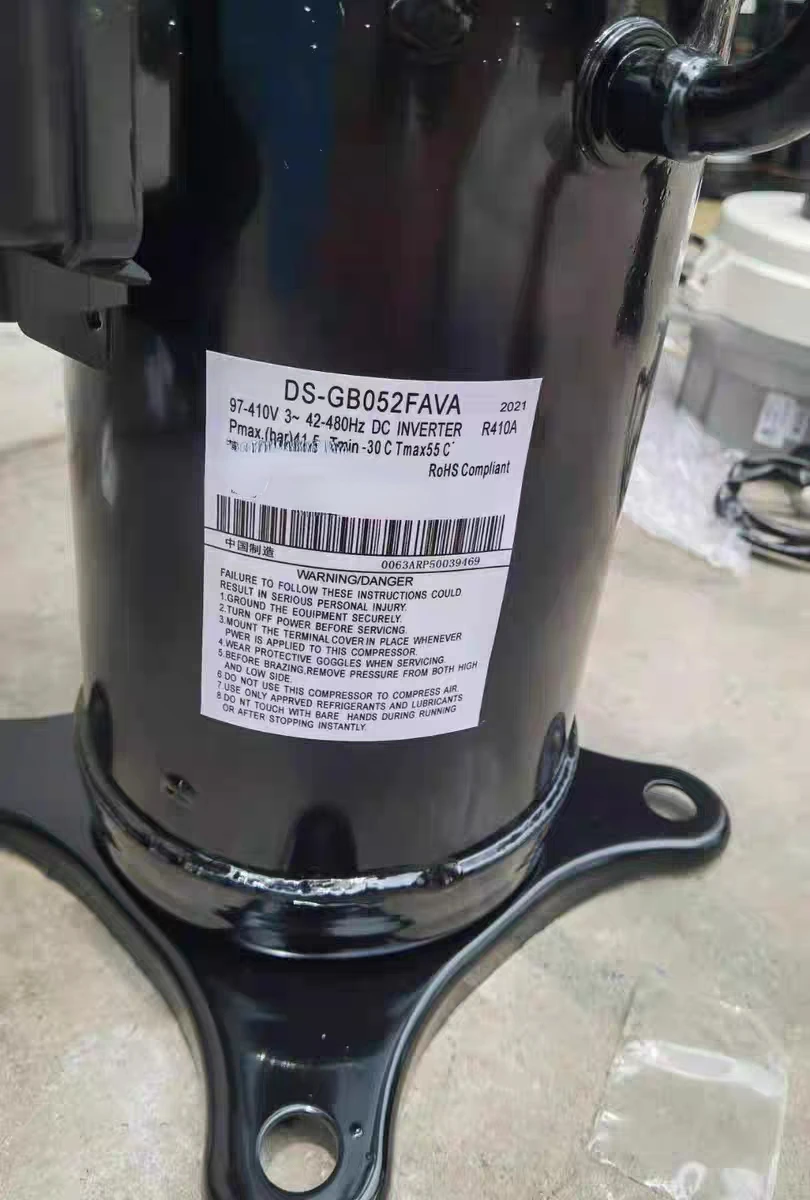 DS-GB066FAVC DS-GB052FAVA Variable Frequency Central Air Conditioning Air Conditioning Compressor R410a