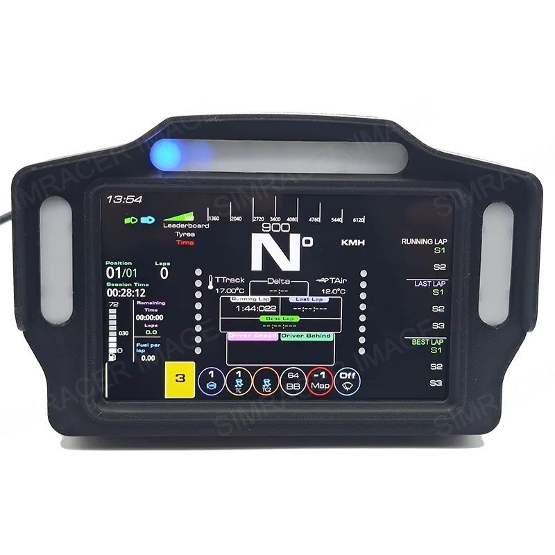 Picture 3: USB Racing Game 5-inch Screen Multi-function Meter SIMHUB Custom Configuration Makes Simulated Driving Experience More Realistic