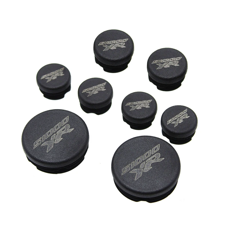 8PCS Chassis Plugs For BMW S1000XR S 1000XR 2013-2022 2019 2020 2021 Motorcycle Frame Hole Cover Caps Plug Frame Cap S1000 XR