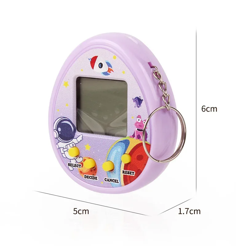 Tamagotchi-juguetes electrónicos para mascotas, nostálgicos, 168 mascotas en uno, ciber Digital Virtual, juegos divertidos, 1 unidad