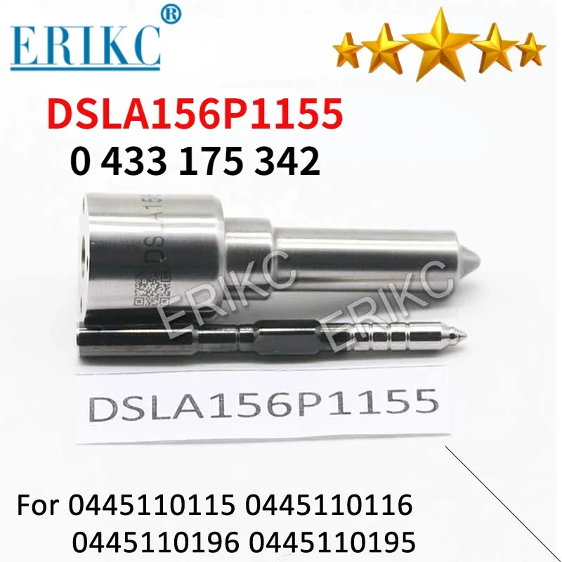 DSLA156P1155 0433175342 Diesel Fuel Pump Injector Nozzle DSLA 156P1155 for Bosch 0445110115 0445110116 0445110196 0445110195