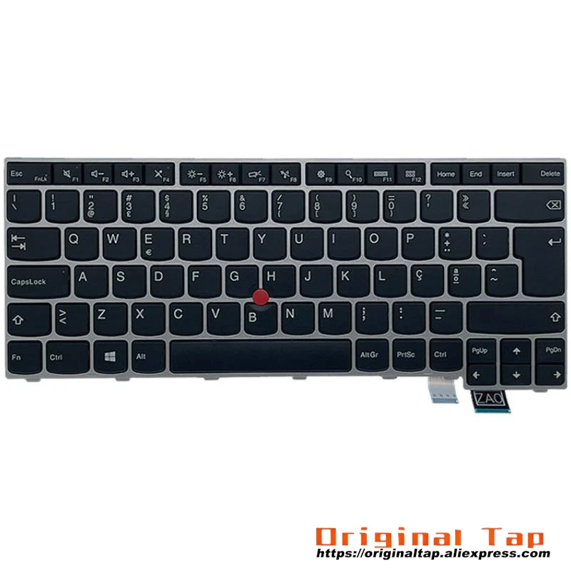 PT Portuguese Keyboard for Lenovo Thinkpad 13 Gen 1 T460s 01AV022 01AV062