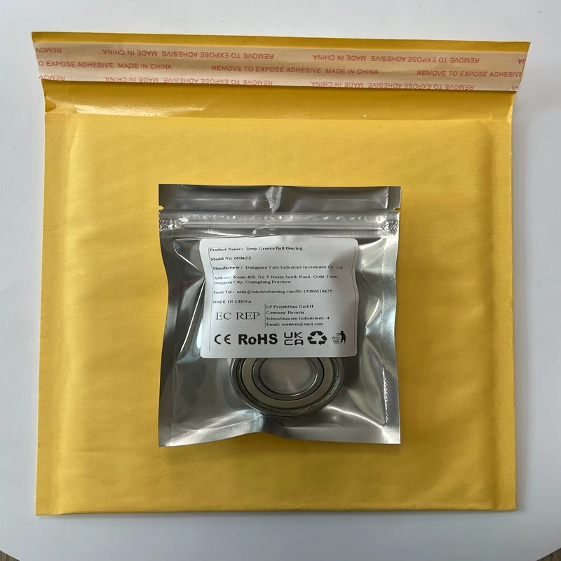 2 個 6004ZZ 20X42X12 ミリメートルベアリング ABEC-7 電動工具用深溝 6004 Z ZZ ボールベアリング 6004Z