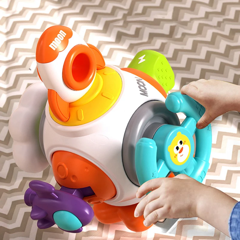 モンテッソーリ教育玩具 ビジーキューブ 実践的な能力トレーニング ロックボックス 細かい運動能力開発 キューブ玩具 子供向け