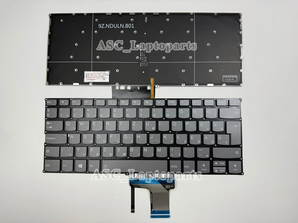 

New Hungarian Magyar Keyboard for Lenovo yoga 720 13ikb 720-13ibk 720-13ibr 720S-13IKB 720S-14IKB V720-14 7000-13 Series BACKLIT