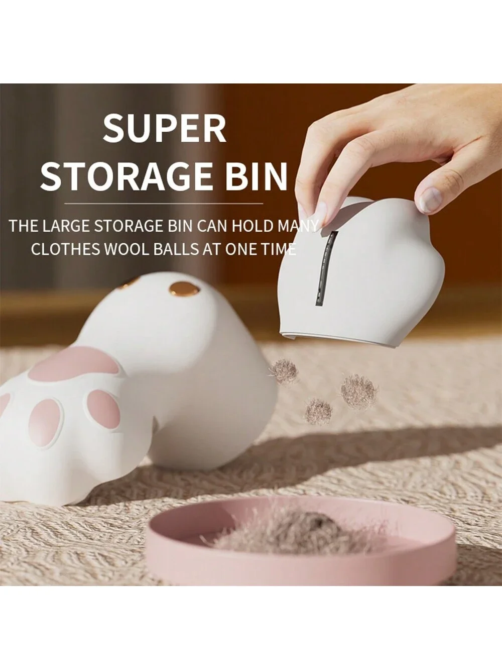 

1pc USB Rechargeable Fabric Lint Remover, Trimming Fuzz Shaver, Portable Clothes Shaver, Pilling Remover For Clothes, Bedding,