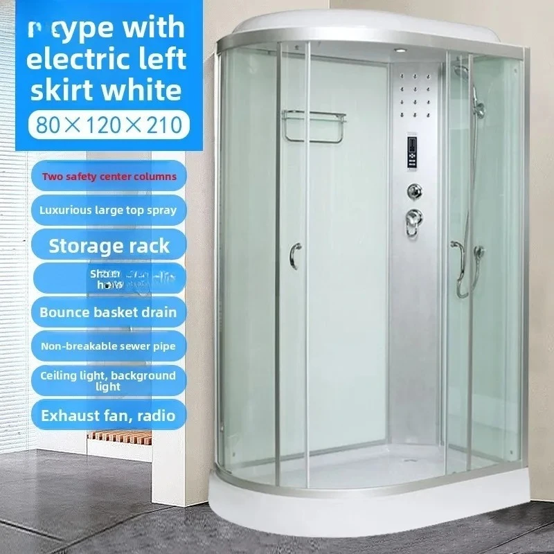 integral shower room integral bathroom bathroom room closed integrated tempered glass