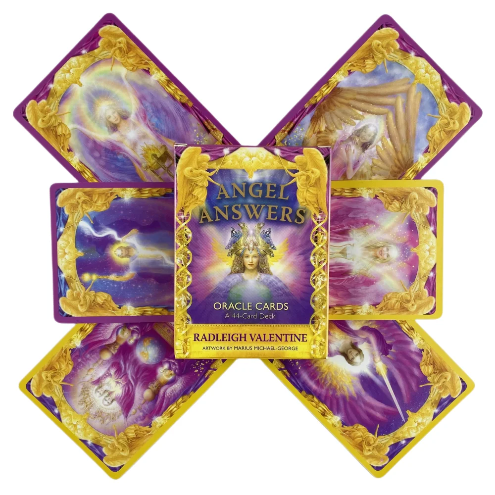 

Leisure Party Table Game Fortune-telling Tarot Deck Adult Board Angel Oracle Cards Games For Party Playing