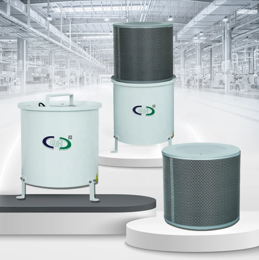 Lightweight High-Airflow Oil Mist Extractor Industrial Oil Fume Collector Centrifugal After-Filter Design