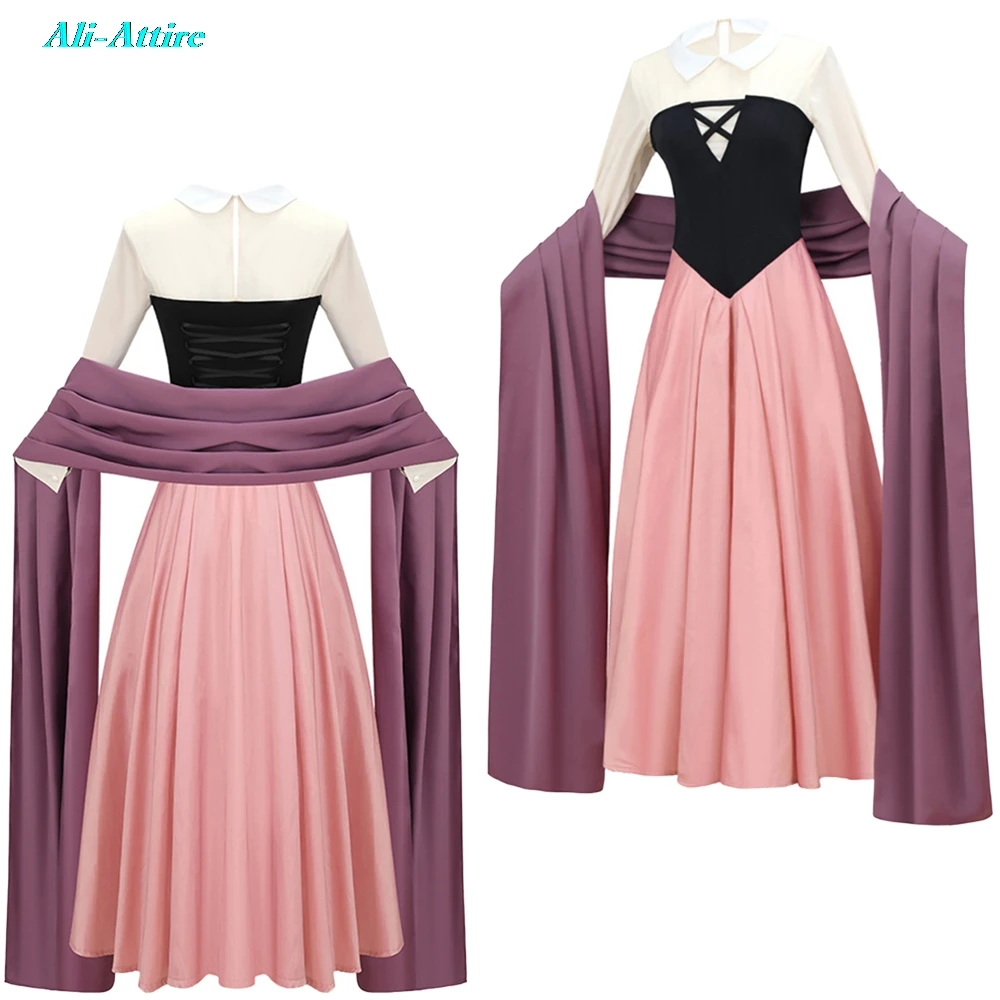

Cartoon Princess Cosplay Dresses Clothes For Women Adult Party Disguise Roleplay Halloween Female Costume Carnival Outfits Suits