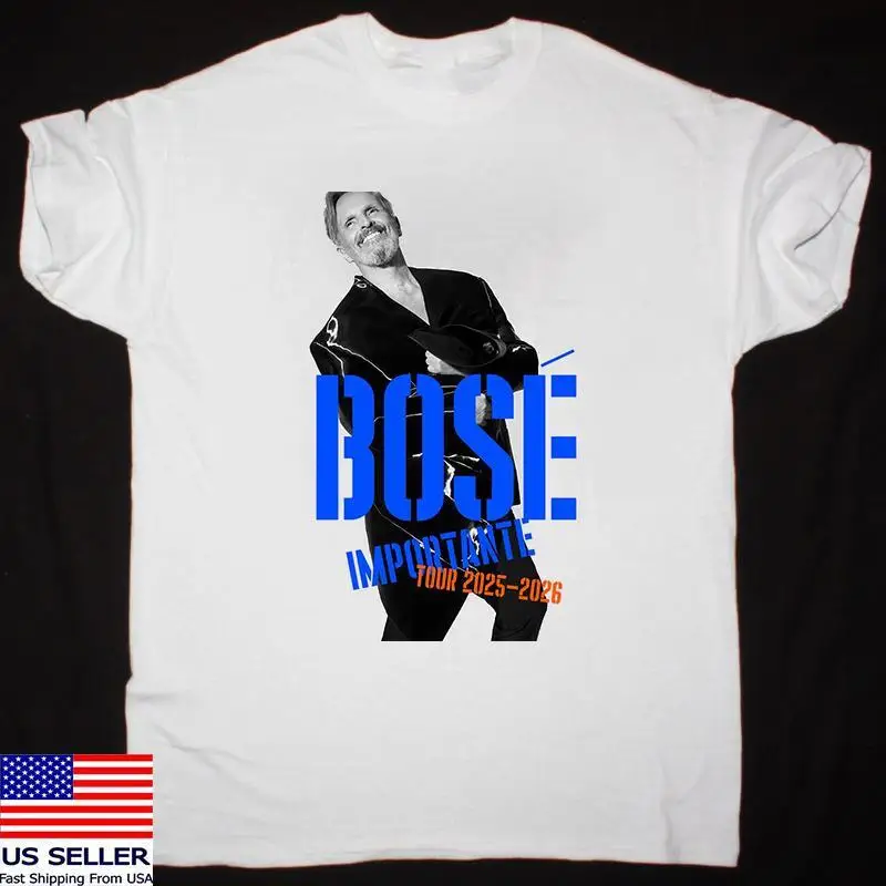 Miguel Bos Importance Tour 2025 T Shirt Full Size
