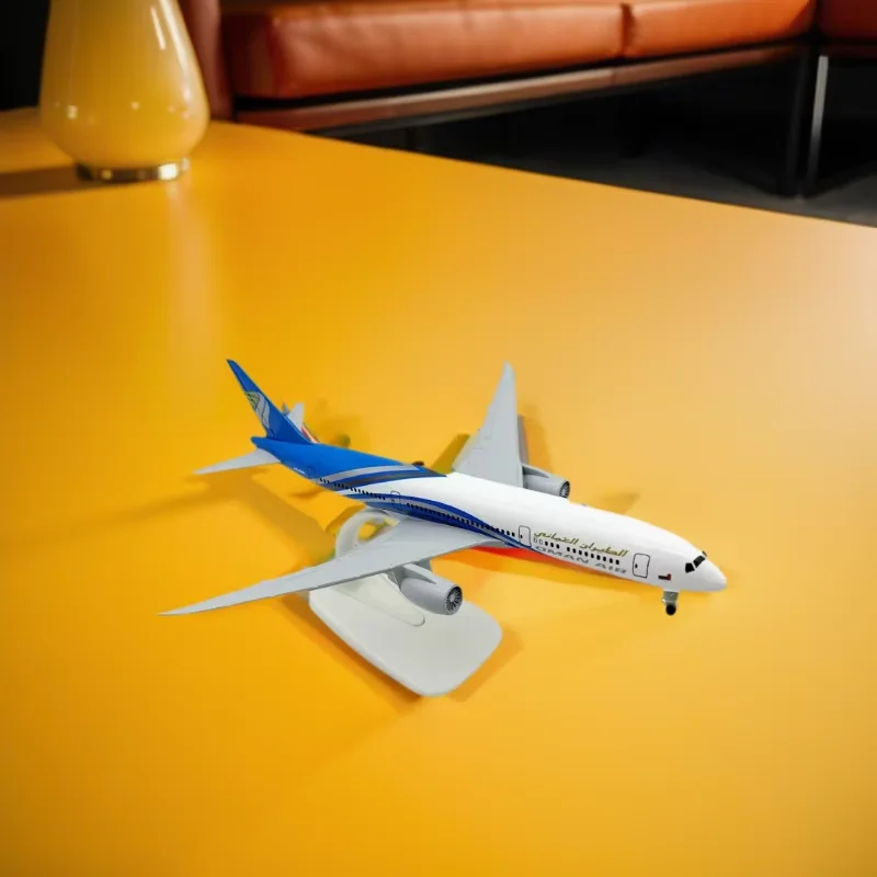 

Oman Air Airlines B787 самолет 20 см из металлического сплава модель самолета литье под давлением детские игрушки самолет игрушечный детский самолет для мальчиков