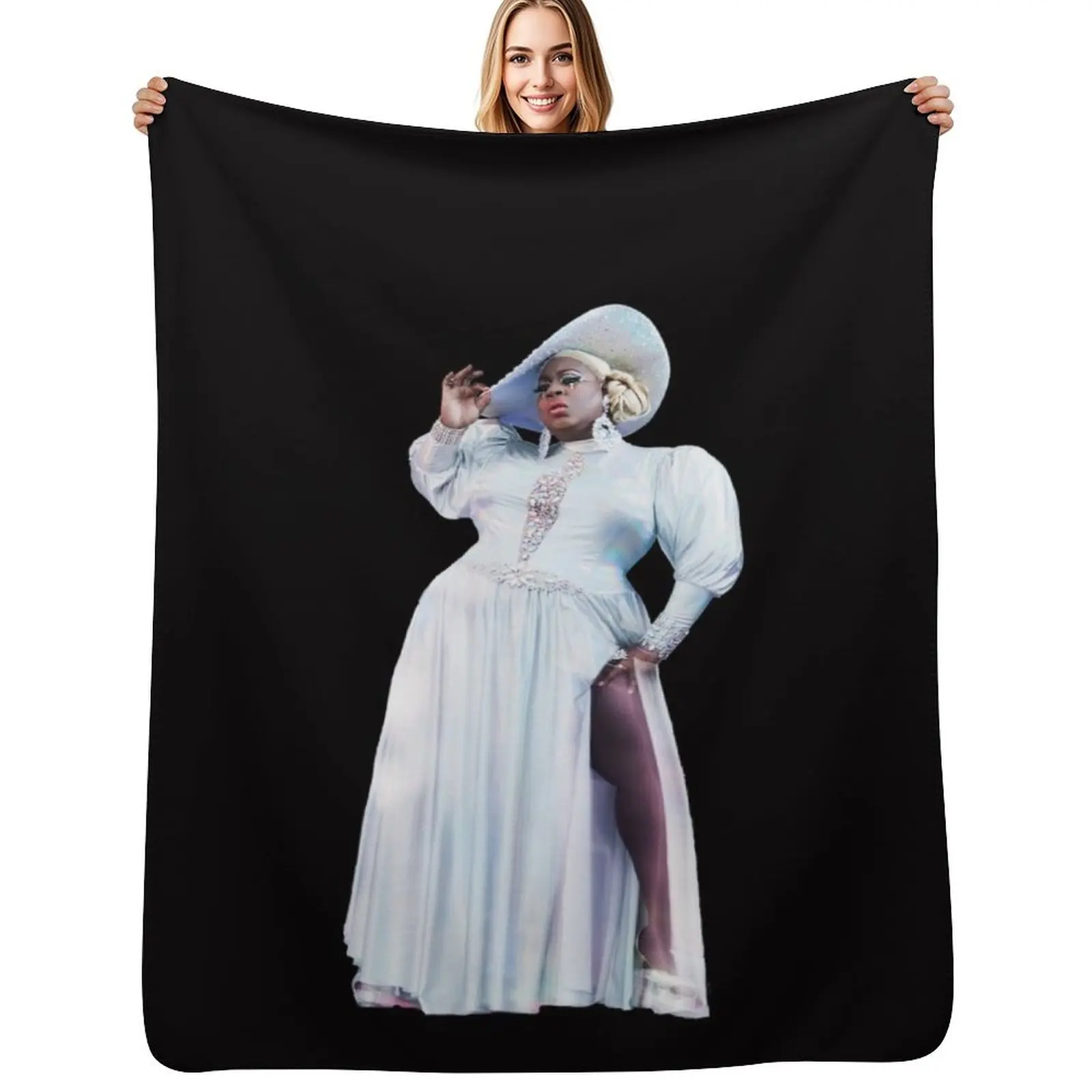 

Latrice Royal Throw Blanket Retros Furrys Cute Decoratives Blankets