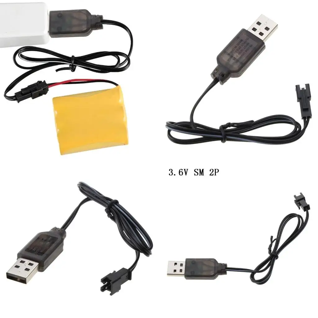 2P 250mA USB with Led Lamp For NiMH NiCD Car Robot Toy