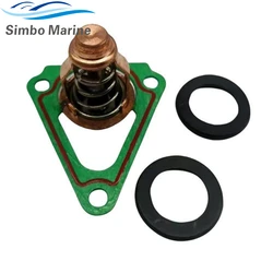 Fits for YAMAHA F150 4-Stroke Outboard Thermostat Kit 67F-12411-01-00 & Gasket 63P-12414-00-00