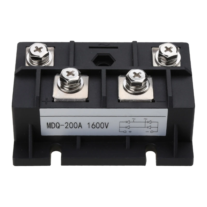 Bridge Rectifier 200A Single Phase Diode Bridge Rectifier Full Diode Module 1600V Single Phase Bridge Rectifier