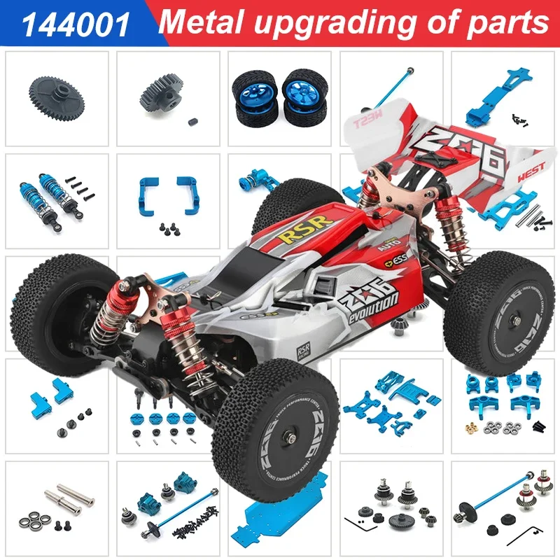 

Metal Upgrades Swing Arm Steering Cup Bearings For Wltoys 144010 144001 144002 124016 124017 124018 124019 RC Car Parts