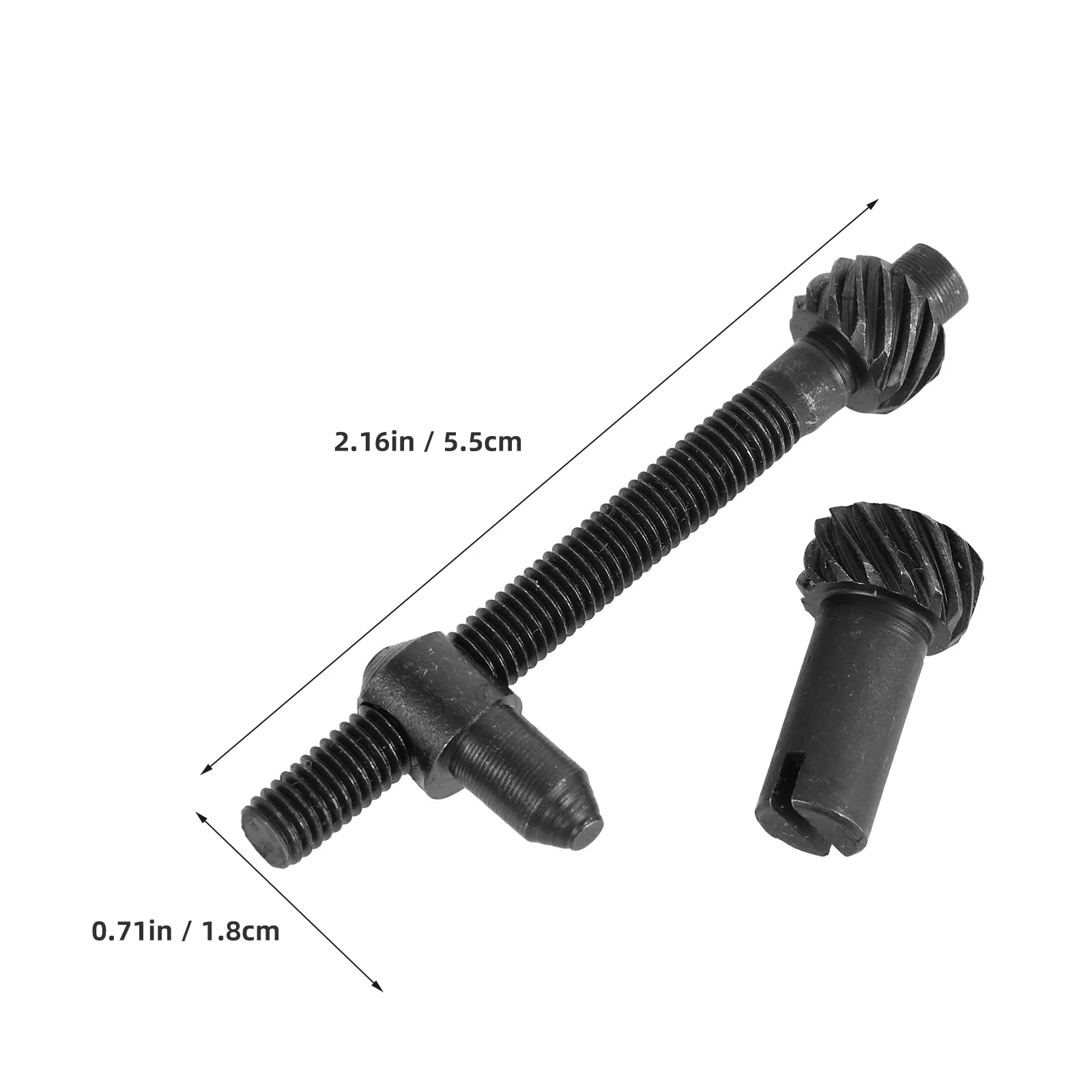 Kettensägen-Einstellschraube, Einsteller, Metall, Ersatz der Spanner-Einstellratsche