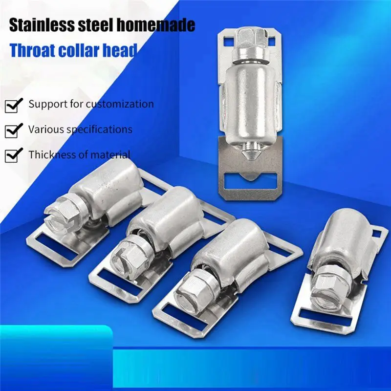 

Зажимы Y17A для многоразового использования, крепления для шлангов, зажимы-гайки из нержавеющей стали 304, головки-пряжки для регулируемых хомутов для труб и шлангов