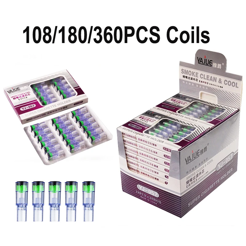 Wholesale price Cigarette Holder filter element Disposable Smoke Mouthpiece Reduce Tar Smoke filter Cigarette filter Accessories