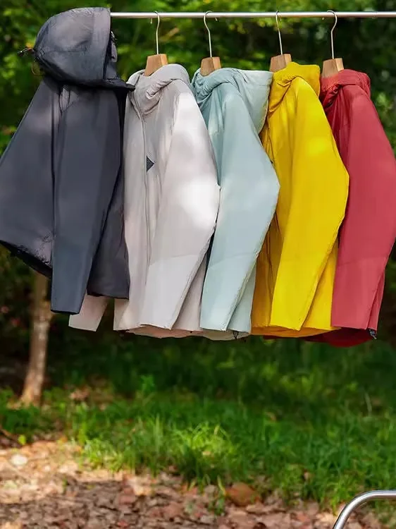 

Легкая ультратонкая теплая хлопковая куртка с капюшоном на молнии для пар, осенне-зимняя, с оригинальным дизайном, для снежной погоды