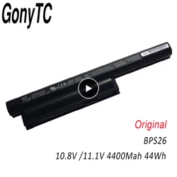 Original Battery For Sony For Vaio BPS26 VGP-BPL26 VGP-BPS26 BPS26A SVE141 SVE14A SVE15 SVE17 Laptop Li ion 6Cells Genuine