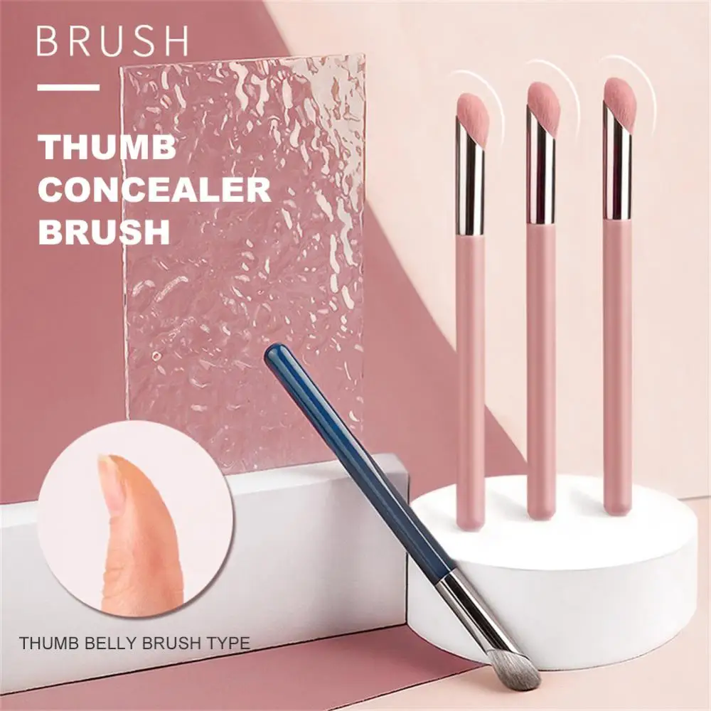 1~4PCS Foundation Brush Contour Brush Nose Shadow Brushes Cosmetics Tool Face Concealer Brush Cover Acne Spots Dark Circle Brush