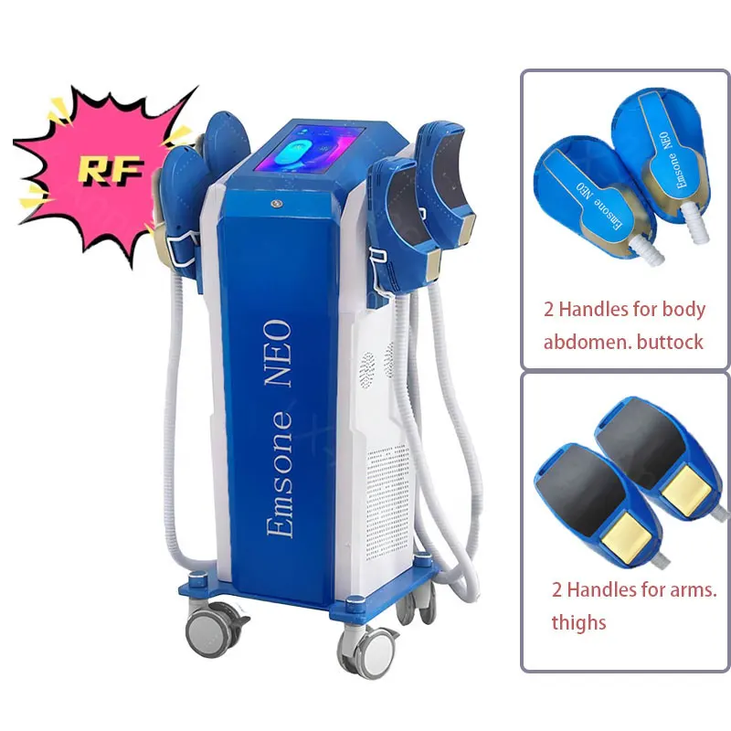 

EMS slimming machine 6500W 200Hz EMSone NEO electromagnetic degreaser RF technology muscle stimulator non-invasive