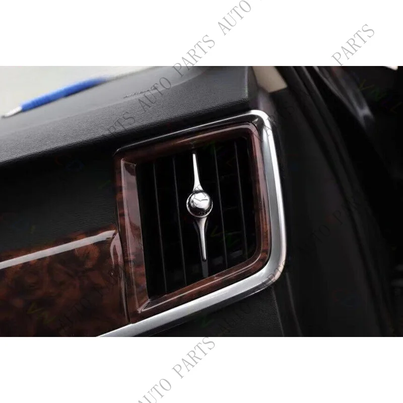 A+ For Volvo S90 2017-2024 Agate Wood Grain Console L&R Air Outlet Vent Cover Trim
