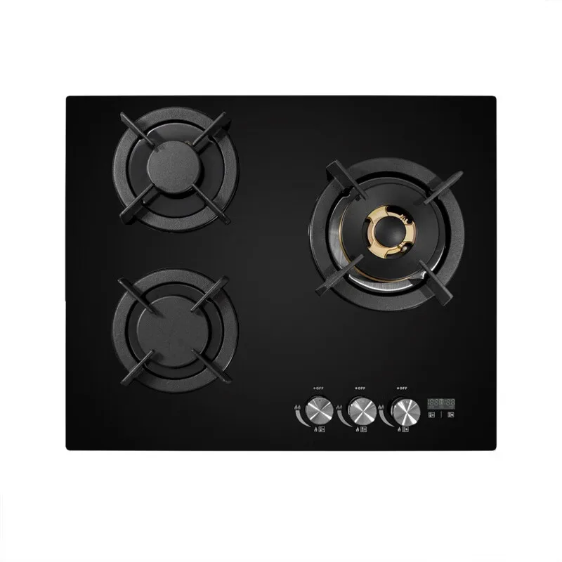 

2026 New Gas Stove, High-end Natural Gas Machine, Square Three Mesh Stove, Liquefied Gas, Stove