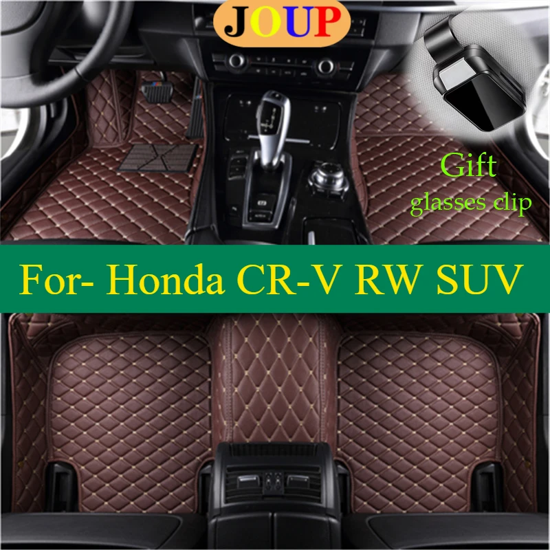 

For- Honda ZR-V HR-V Pilot CR-V RW SUV Car Floor Mats Custom All Weather Waterproof Carpets Covers Left /Right Hand Drive