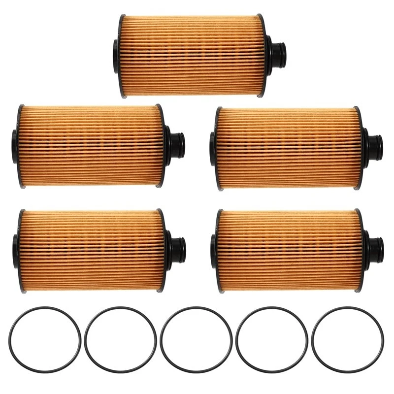 For Foton Lovol Oil Filter 13055724 5Pcs Replacement For WEICHAI Engine