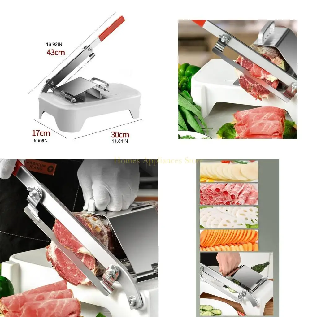 D0AB ใช้ตัวแบ่งเนื้อเนื้อด้วยตนเองสำหรับเครื่องตัดเนื้อสัตว์เนื้อแช่แข็ง