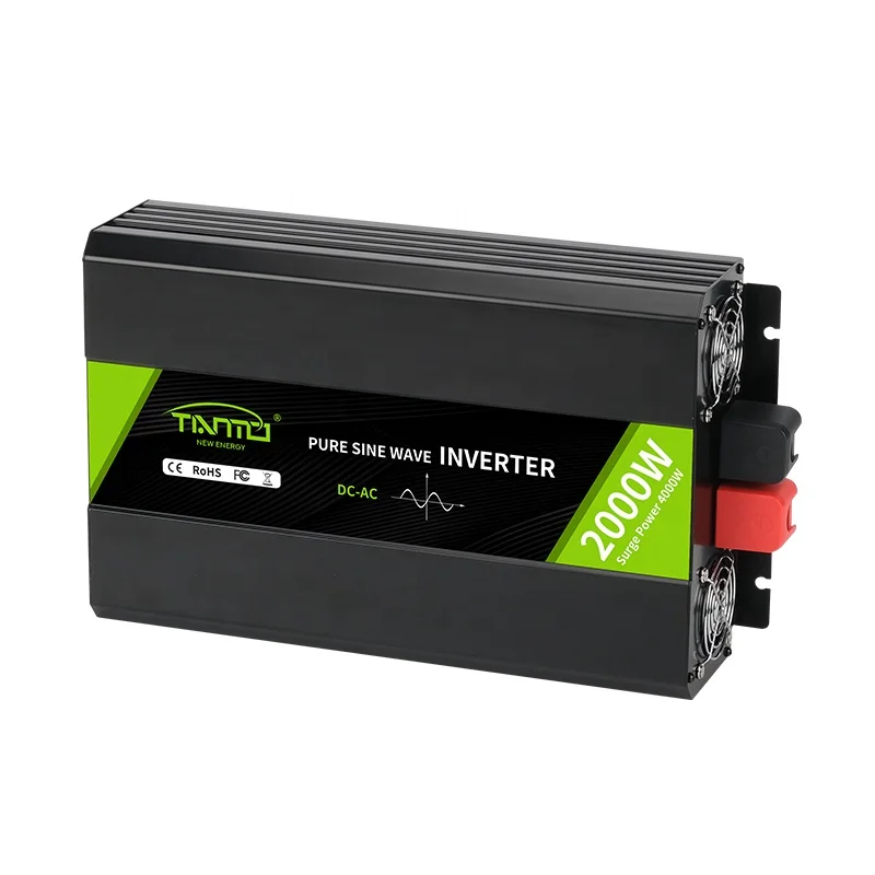 Factory Sale 2000W Power Inverter DC 12V 24V 48V to AC220V 230V 240V 110V 120V Pure Sine Wave Inverter view 4