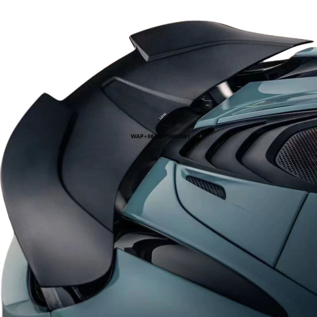 

720S Spyder Ryf Style Rear Spoiler High Quality Dry Carbon Fiber for Mcren