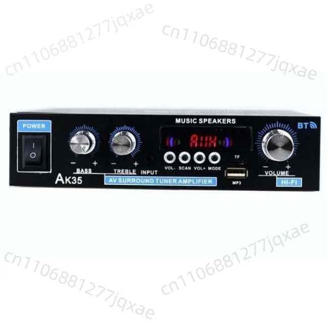 

AK35 digital power amplifier Bluetooth U disk power amplifier two-channel Bluetooth power amplifier