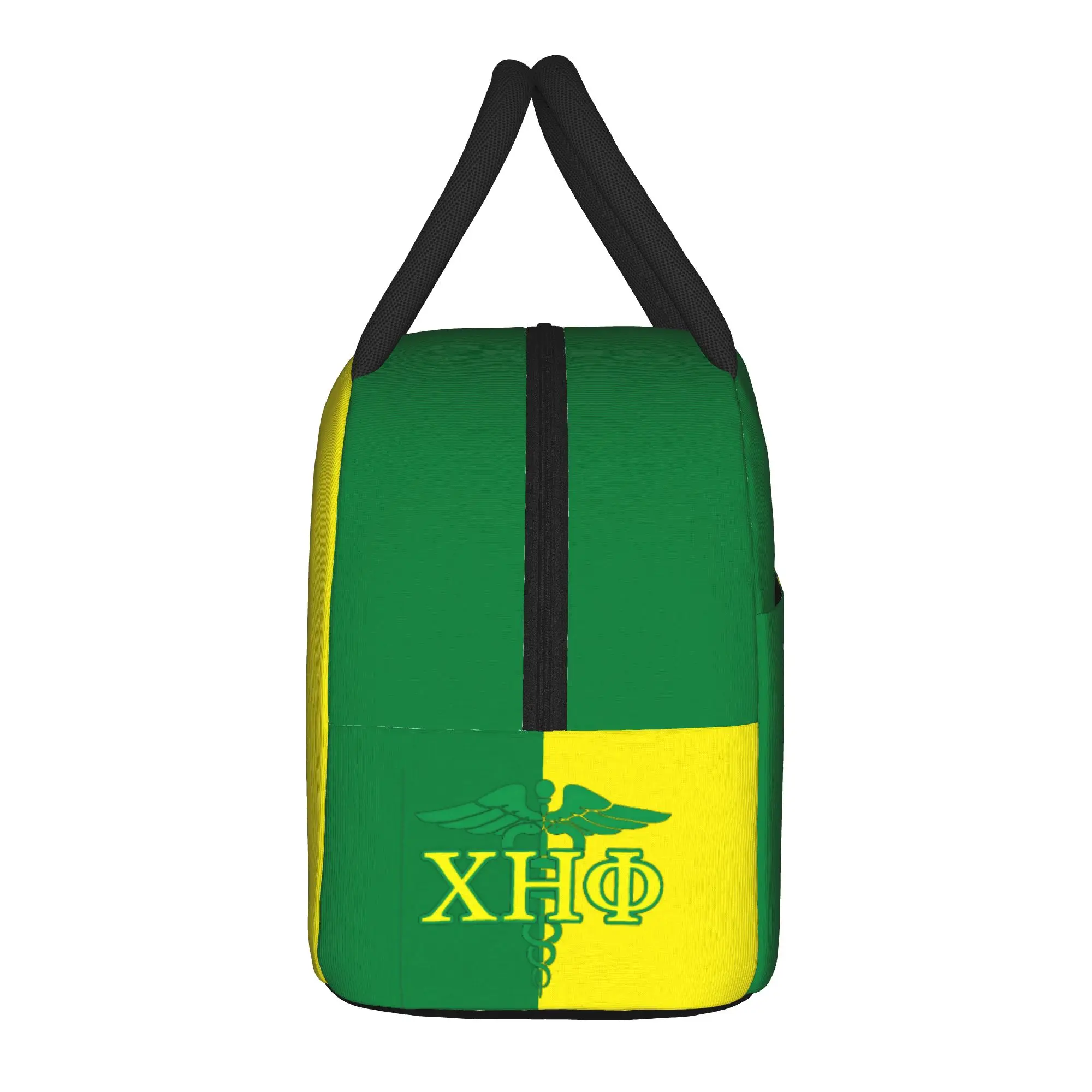 CHI ETA PHI Sorority Nurse 1932 Lunch Bag  Fun Lunch Box For Unisex  Portable Cooler Bag Oxford Designer Thermal Tote Handbags
