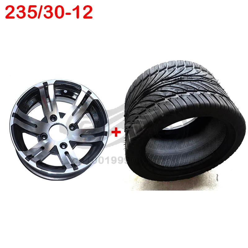 12inch 205/30-12 Tire 235/30-12 Tire For Golf Car Scooter Tire Tubeless Tyre ATV Racing Quad