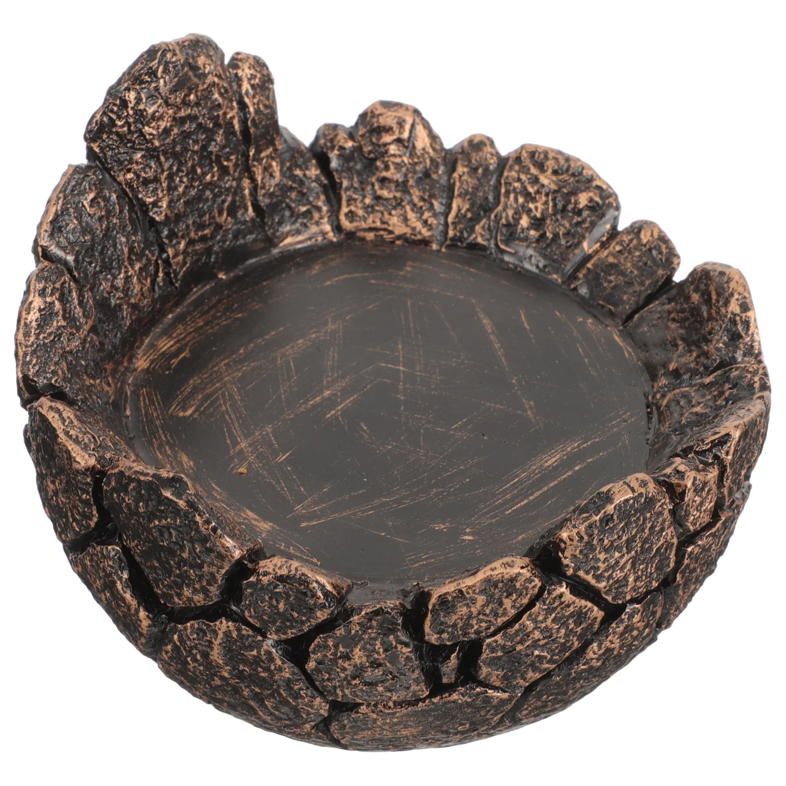 

1pcs Retro Holder Resin Small Tealight Stand Unique Table Centerpiece For Living Room Wedding Valentine'S Day Desktop