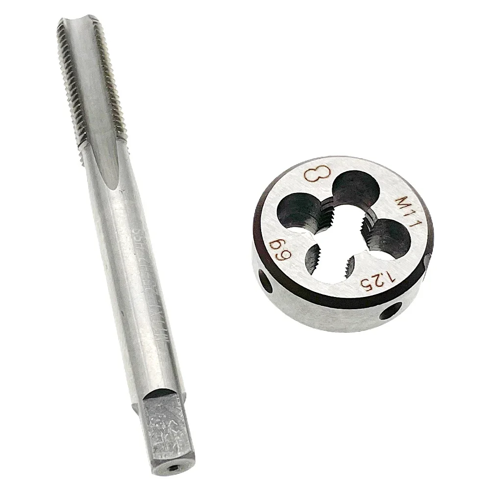 Imagem -04 - Mão Direita Tap And Die Grupo Rosca Métrica Ferramenta de Rosqueamento M11 x 125 M11 x 125