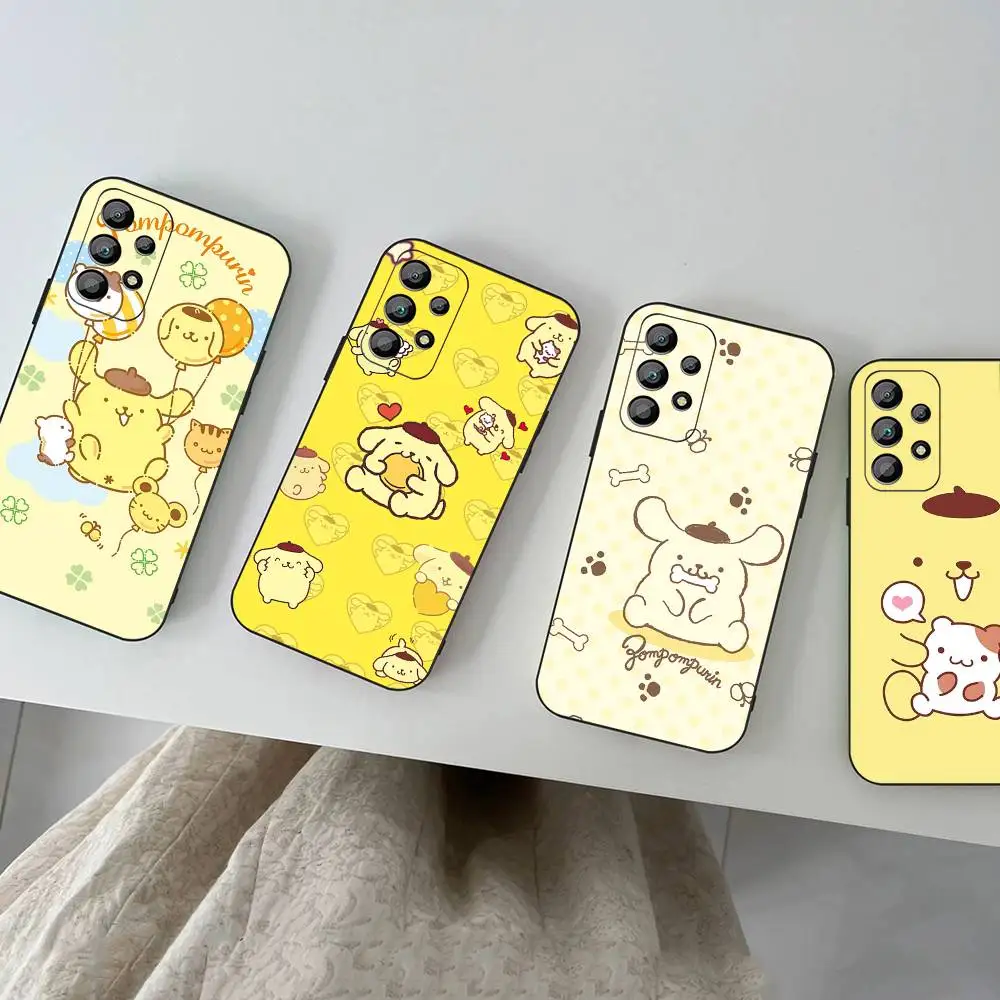 Cute Cartoon P-Pudding Dog Phone Case For Samsung A 52 53 21 32 13 12 71 31 51 40 72 73 70 22 42 50 30 20 21 Shell
