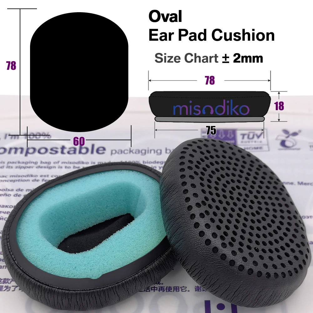 misodiko Ear Pads Replacement for Skullcandy Riff Wireless/ Wired On-Ear Headphones